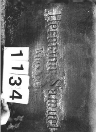 Grabstein 1134 (Detailaufnahme)