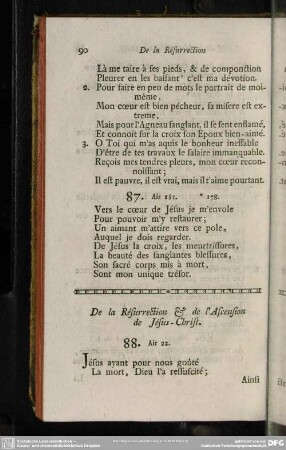 De la Résurrection & de l´Ascension de Jésus-Christ
