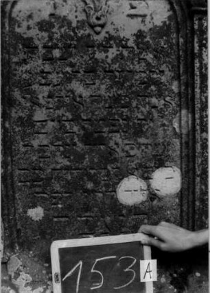 Grabstein 153 [Nir S. 106 Nr. 11.08]: Grabstein 153A [Nir S. 106 Nr. 11.08]