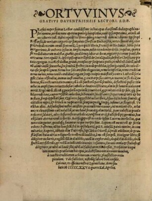 De Veritate Corporis Et Sangvinis Christi In Evcharistia