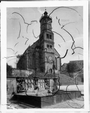 Schwäbisch Hall Evangelische Kirche Sankt Michael Gesamtansicht