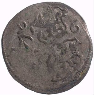Münze, 1/2 Groschen, 1596
