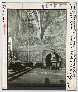 Luca Signorelli: Orvieto, Dom, Kapeele di Brizio, Inferno und Auferweckung