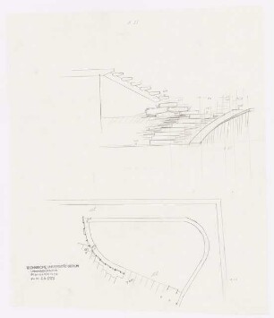 Haus und Garten H. Bense, Stuttgart: Treppen 1:50, 1:25