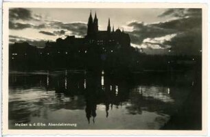 Meißen. Abendstimmung