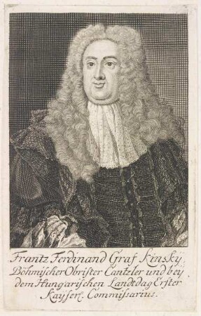 Bildnis des Frantz Ferdinand Kinsky