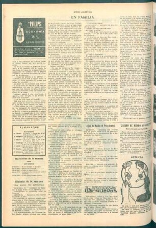 Historia de la semana : (Los sucesos más culminantes)