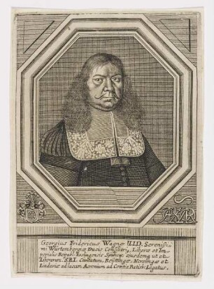 Bildnis des Georgius Fridericus Wagner