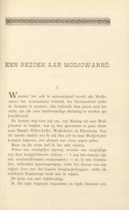 Een bezoek aan Modjowarnô