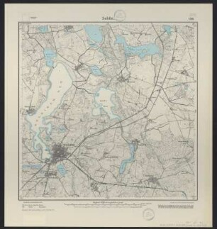 Messtischblatt [3055] = 1561 : Soldin, 1927 : Messtischblatt [3055] = 1561 : Soldin. - Aufn. 1890, einz. Nachtr. 1927. - [Berlin] : Reichsamt für Landesaufnahme, 1927. - 1 Kt. : zweifarb.