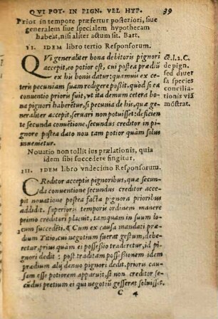 Digestorvm Sev Pandectarvm Libri quinquaginta : Ex Florentinis hac manuali forma fidelißime repraesentati .... 4, De Pignoribvs Et Hypothecis