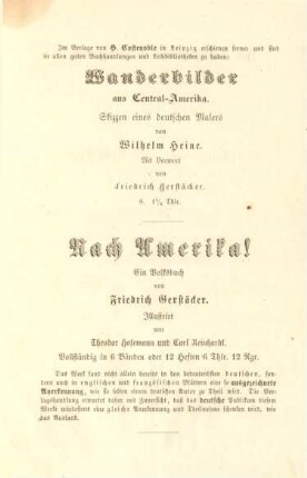Im Verlage von H. Costenoble in Leipzig erschienen ferner ...