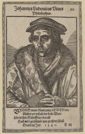 Bildnis des Johannes Ludouicus Viues