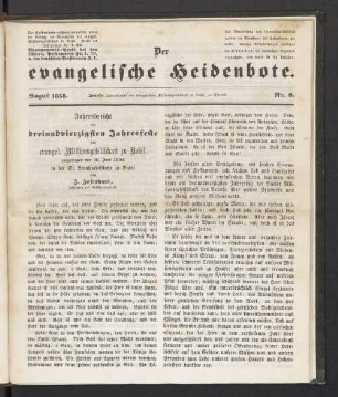 Nr. 8. August 1858