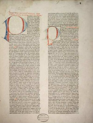 Johannes de Janua Summa quae vocatur Catholicon
