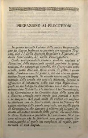 Nuova grammatica ragionata per la lingua italiana secondo i principii del nuovo corso di letteratura elementare, 2