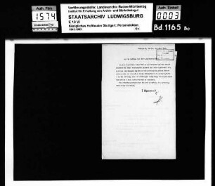 Scheuffele, Leo; Beleuchter; ausgesch.: 1921