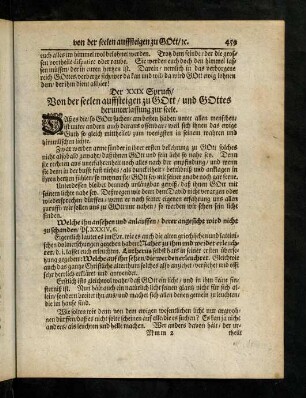 459-480, XXIX. Von der seelen auffsteigung zu Gott und Gottes herunterlassung zur seele