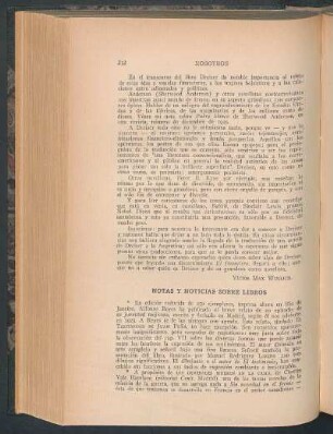 Notas y noticias sobre libros