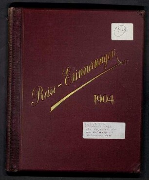 FRIEDRICH CARL, Panzerkreuzer, Reise Erinnerungen
