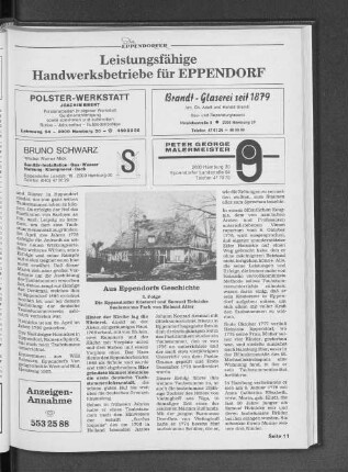Aus Eppendorfs Geschichte