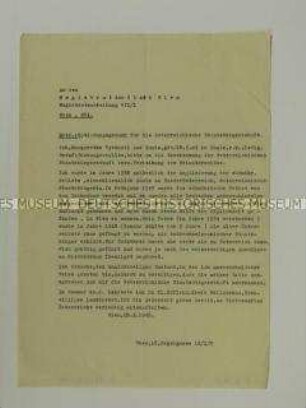 Maschinenschriftlicher Antrag auf die österreichische Staatsbürgerschaft - Familienkonvolut