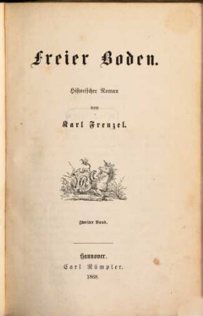 Freier Boden : historischer Roman, 2
