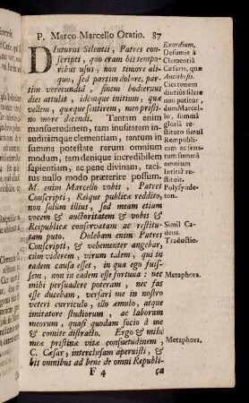 87-98, Diuturni Silentii, Patres conscripti, quo eram ...