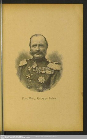Prinz Georg, Herzog zu Sachsen
