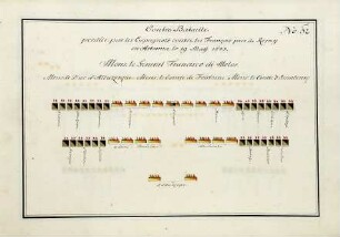 WHK 36 Sammlung von Schlachtordnungen: Schlachtordnung der Spanier gegen die Franzosen bei Rocroi (Ardennen), 19. Mai 1643