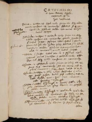 IIr-IIIr, Catechismi D. Joan. Brentij explicationes 8 in hoc volumine