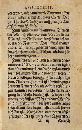Problemata Aristotelis : Mancherley zweiffelhafftiger Fragen gruendtliche Eroerterung vnd Auffloesung Deß Hochberuehmten Aristotelis vnd viel anderer bewerten Naturerkuendiger. Fast nuetzlich vnnd kurtzweilig allerley fuergebrachte Fragen eigentlich vnnd scheinbarlich zu entscheiden