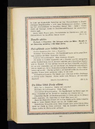 Die Höhen südlich Plevlje erstürmt.