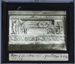 Rom, S. Maria in Aracoeli : Grabmal des Filippo della Valle