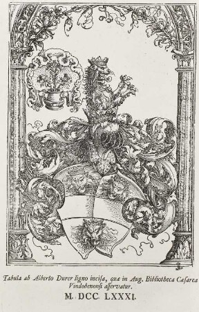 Wappen mit 3 Löwenköpfen