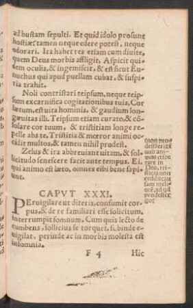 Caput XXXI. - Caput XL.