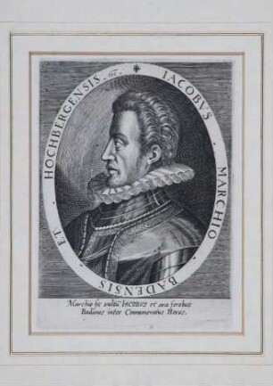 Bildnis: Markgraf Jakob III. von Baden-Durlach