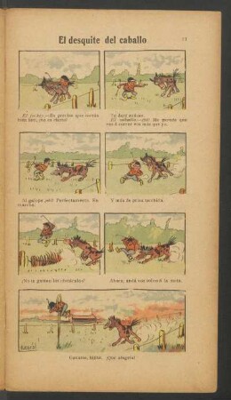 El desquite del caballo - [Cómic]