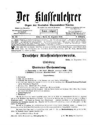 Der Eifer der rheinisch-westfälischen Rektoren