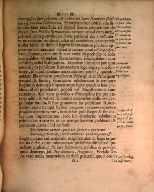 Progr. publ. de iure publico Romanorum, quatenus principia eius in iure civili hodie vitanda : quod breviter & suppeditatis quibusdam hypothesibus e solo publico Romanorum iure percipiendis & ita impertinentibus exponit Simon Petrus Gasser ... iuncta humanissima invitatione ad futuras lectiones publicas ad tit. ff. de origine iuris