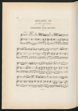 Sonate XV (c-Moll)