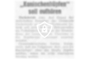 "Kaninchenhüpfen" soll aufhören