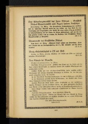 Neue Kämpfe bei Monastir.