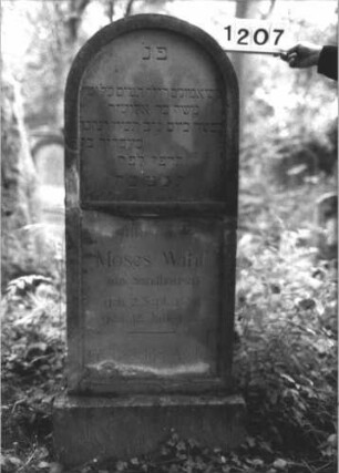 Grabstein 1207