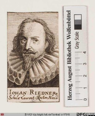 Bildnis Johann Riedner (I)