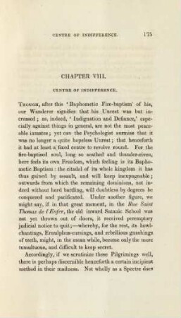 Chapter VIII. Centre Of Indifference