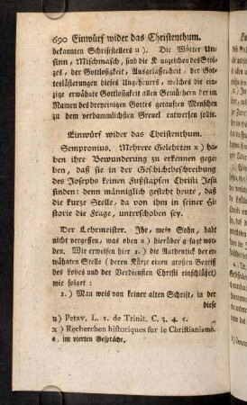 690-789, ...wider das Christenthum