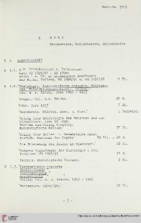 B.1 Lehrtätigkeit