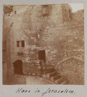 Haus in Jerusalem.