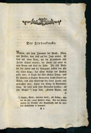 3-9, Der Hirtenknabe
